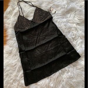 Free People shooting star slip dress